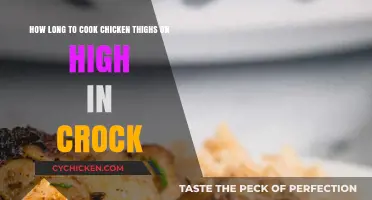 Perfectly Cooked Chicken Thighs: High Heat Crock Pot Timing Guide