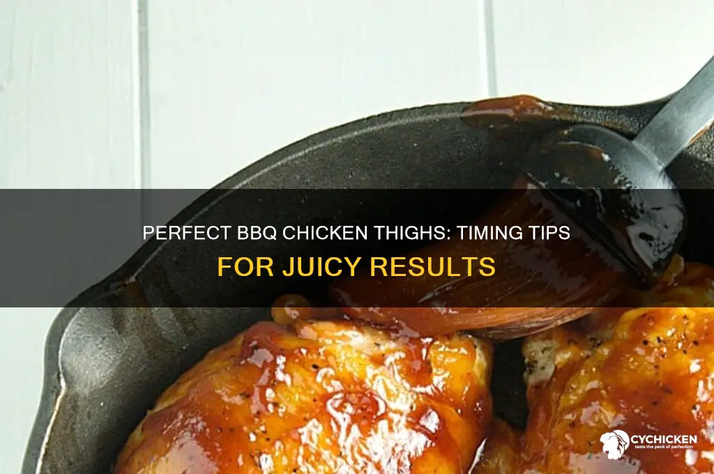how long to cook chicken thighs on the barbeque