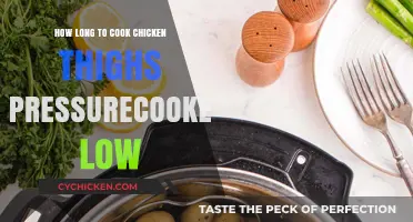 Perfectly Tender Pressure Cooker Chicken Thighs: Low & Slow Timing Guide