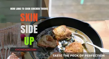 Perfectly Crispy Chicken Thighs: Skin Side Up Cooking Time Guide