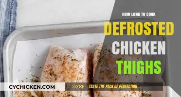 Perfectly Cooked Defrosted Chicken Thighs: Timing and Tips