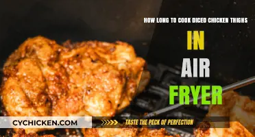 Perfect Air Fryer Diced Chicken Thighs: Cooking Time Guide
