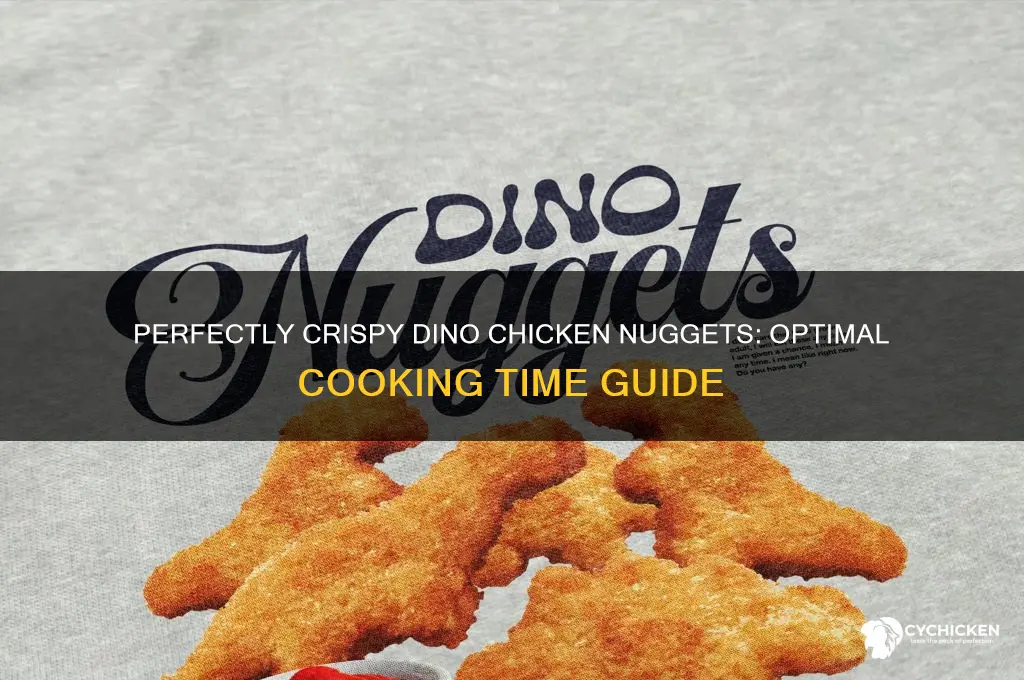 how long to cook dino chicken nuggets