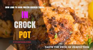 Perfectly Cooked Frozen Chicken Thighs in Your Crock Pot: Timing Tips