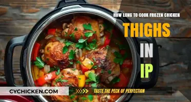 Perfectly Cooked Frozen Chicken Thighs in Your Instant Pot: Timing Guide