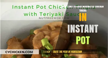 Instant Pot Marinated Chicken Thighs: Perfect Cooking Time Guide