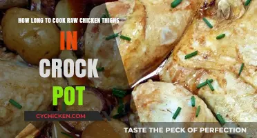 Perfect Crock Pot Chicken Thighs: Cooking Time & Tips