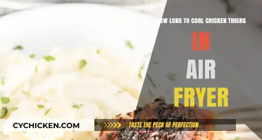 Perfectly Crispy Air Fryer Chicken Thighs: Cooling Time Tips