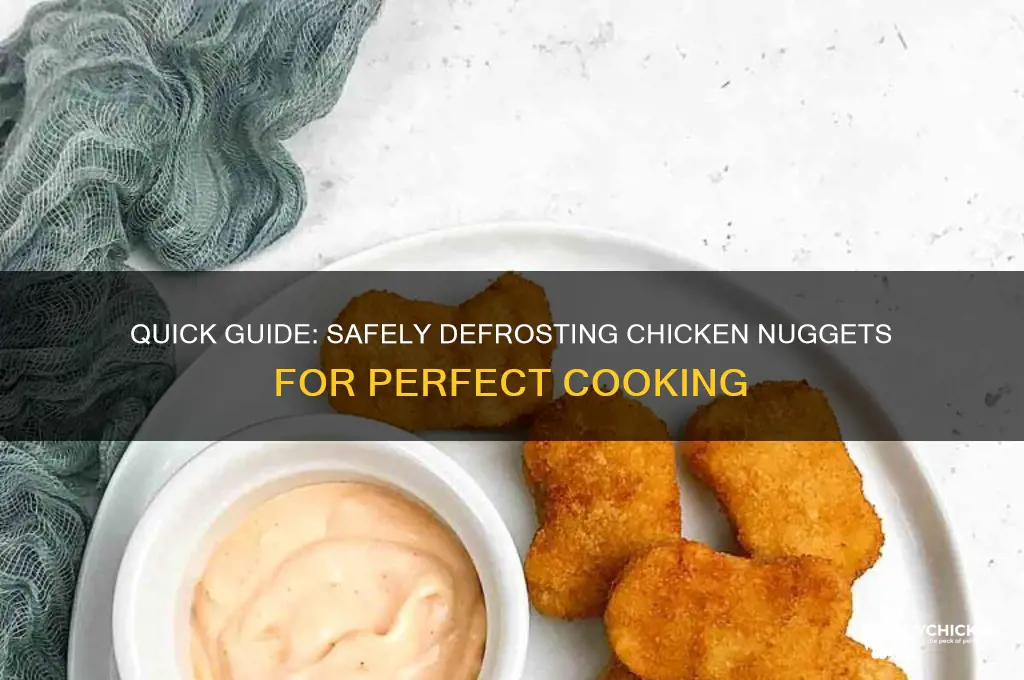 Quick Guide Safely Defrosting Chicken Nuggets For Perfect Cooking Photo Inspiration