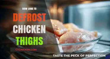 Defrosting Chicken Thighs Safely: A Quick and Easy Guide