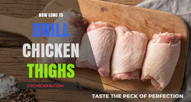Perfectly Drilled Chicken Thighs: Timing Tips for Juicy Results