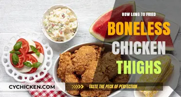 Perfectly Crispy Fried Boneless Chicken Thighs: Optimal Cooking Time Guide