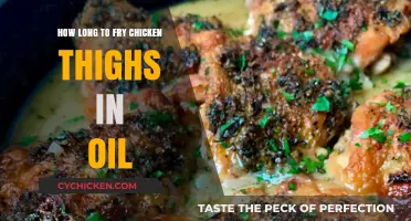 Perfectly Crispy Chicken Thighs: Optimal Oil Frying Time Guide