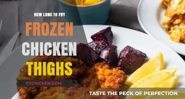 Perfectly Crispy Frozen Chicken Thighs: Frying Time Guide