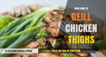 Perfectly Grilled Chicken Thighs: Timing Tips for Juicy Results