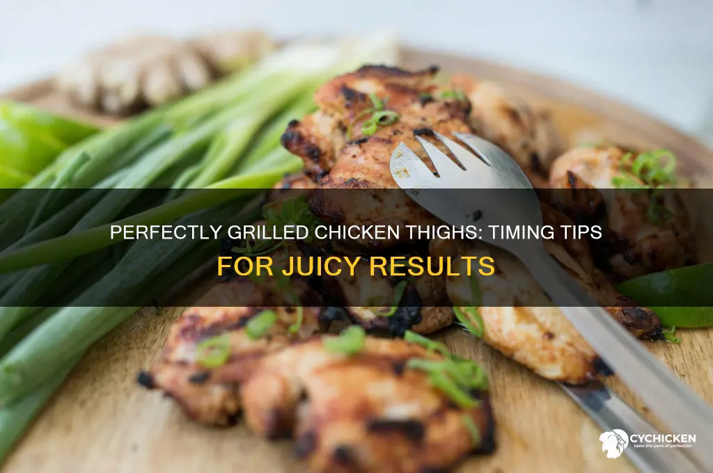 how long to geill chicken thighs