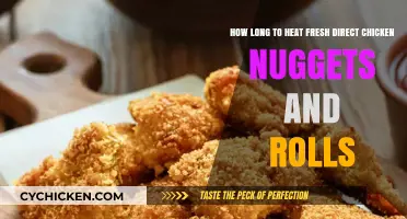 Perfectly Crispy: Heating Fresh Direct Chicken Nuggets and Rolls Guide