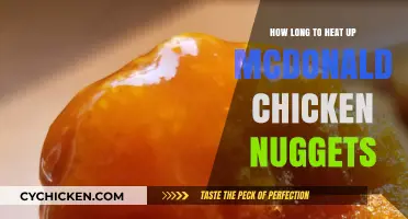 Perfectly Warm McDonald's Chicken Nuggets: Optimal Heating Time Guide
