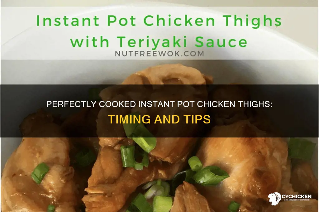 how long to instapot chicken thighs