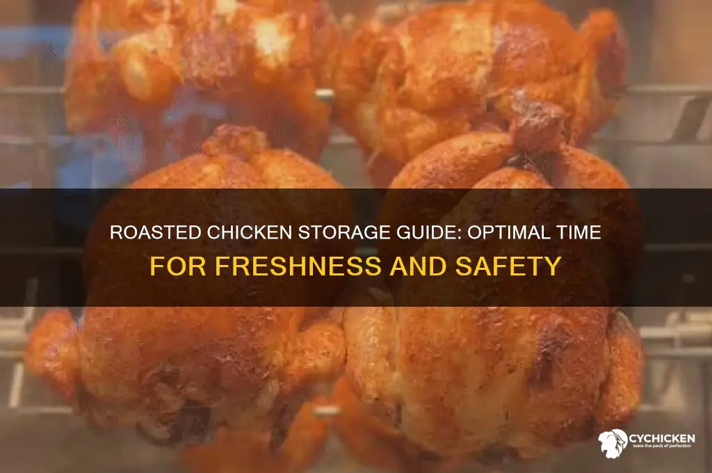 how long to keep roasted chicken