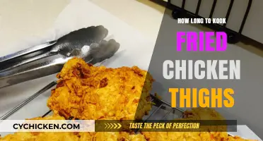 Perfectly Crispy Fried Chicken Thighs: Mastering the Cooking Time