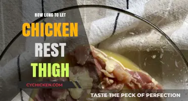 Perfect Chicken Thigh Resting Time: Tips for Juicy, Flavorful Results