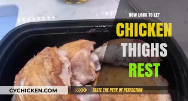 Perfectly Juicy Chicken Thighs: Mastering the Resting Time Technique