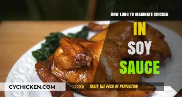 Perfect Soy Sauce Chicken Marinade: Timing Tips for Juicy Results