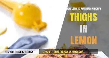 Perfect Lemon-Marinated Chicken Thighs: Timing Tips for Juicy Flavor