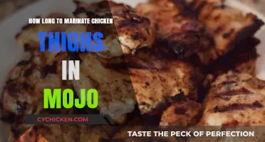 Perfect Mojo Marinade Time for Juicy Chicken Thighs Revealed