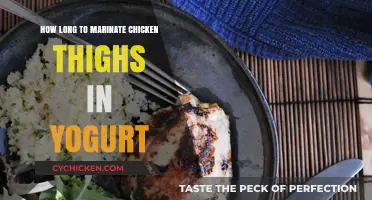 Perfect Yogurt Marinade Time for Juicy Chicken Thighs