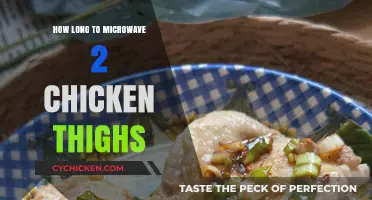 Microwaving Chicken Thighs: Perfect Timing for 2 Juicy Pieces