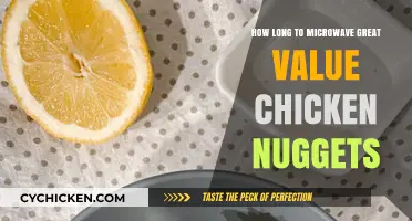Perfectly Crispy: Microwaving Great Value Chicken Nuggets Timing Guide