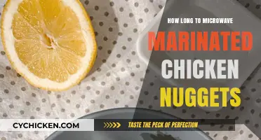 Microwaving Marinated Chicken Nuggets: Perfect Timing for Juicy Results