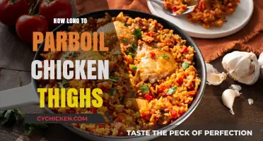 Perfect Parboiling: Timing Tips for Juicy Chicken Thighs