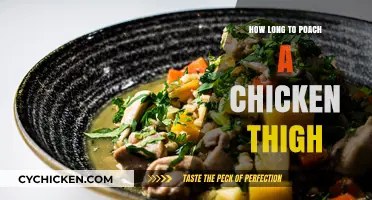 Perfectly Poached Chicken Thighs: Timing Tips for Tender Results