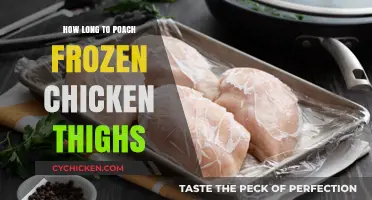 Perfectly Poached Frozen Chicken Thighs: Timing Tips for Juicy Results