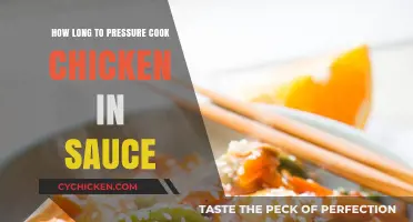 Perfect Pressure Cooker Chicken in Sauce: Timing Tips & Tricks