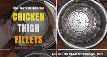 Perfect Pressure Cooker Chicken Thigh Fillets: Timing Tips for Juicy Results