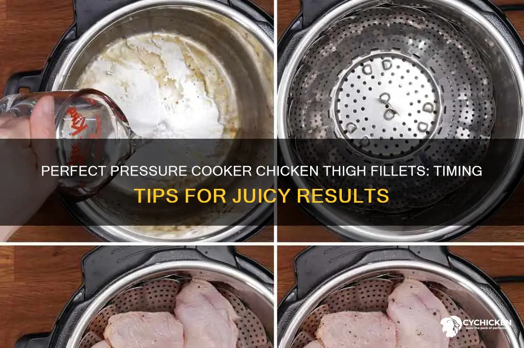 how long to pressure cook chicken thigh fillets