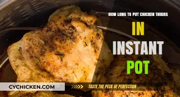 Perfect Instant Pot Chicken Thighs: Timing Tips for Juicy Results