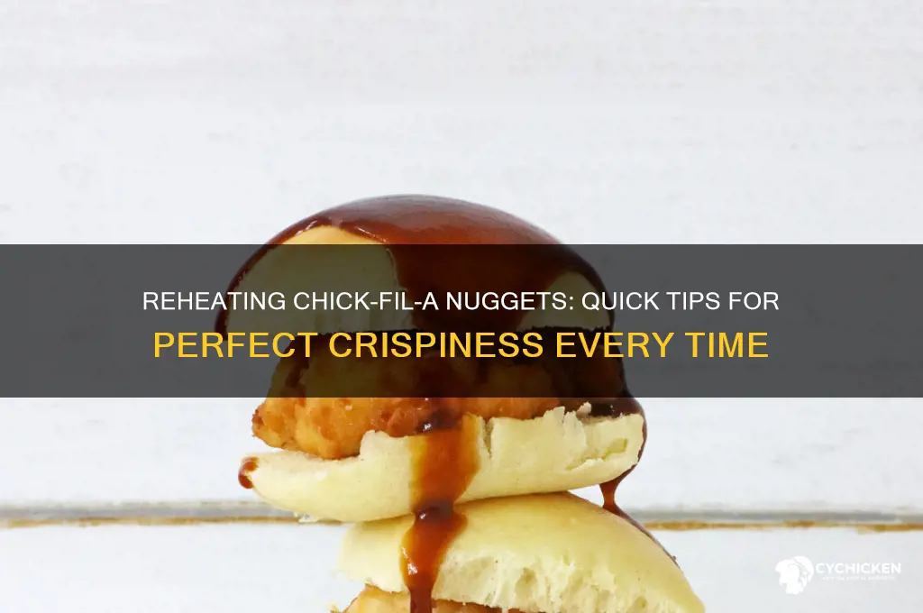 how long to reheat chick fil a nuggets