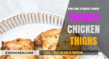 Reheating Thawed Chicken Thighs: Safe Timing and Best Practices