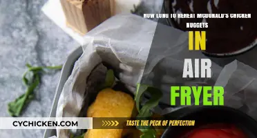 Perfectly Crispy: Reheating McDonald's Chicken Nuggets in Air Fryer