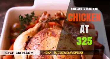 Perfect Roast: 6 lb Chicken at 325°F Timing Guide