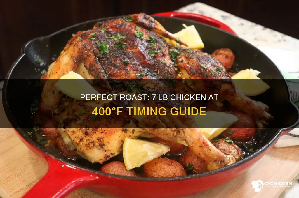 how long to roast a 7 lb chicken at 400