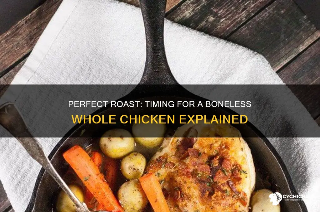how long to roast a boneless whole chicken