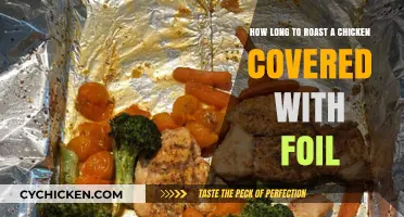 Perfectly Roasted Chicken: Foil-Covered Cooking Time Guide