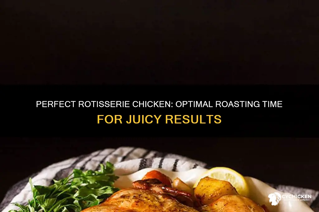 how long to roast a rotisserie chicken