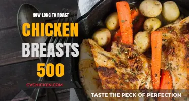 Perfectly Roasted Chicken Breasts at 500°F: Timing Tips & Tricks